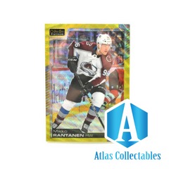 Mikko Rantanen BLASTERS ONLY 2020-21 OPC PLATINUM #125 NEON YELLOW SURGE